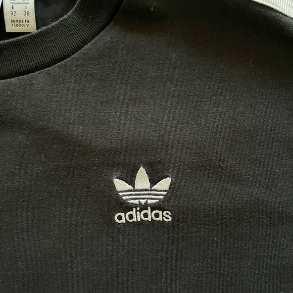 Adidas Kids Black Floral Matching Set - Picture 4 of 10